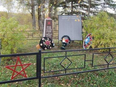 Братская могила воинов Советской Армии, погибших в период Великой Отечественной войны