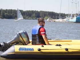 Лодка ПВХ STORMLINE Air Trimaran 340