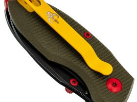 Складной нож Mr.Blade Rexbo Gen.2 Boba Fett blackwash сталь D2 рукоять Olive G10