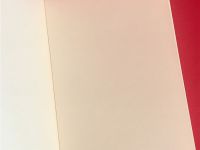 Тетрадь нелинованная Red flower А6 24 л 90 г, скругленные края, бумага слоновая кость, сшивка