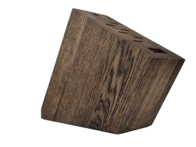 Подставка для ножей магнитная комбинированная Woodinhome KS016SOB, дуб, коричневый