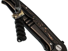 Темляк с бронзовой бусиной Бог Анубис