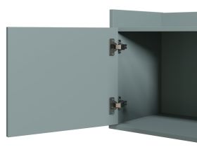 ТВ-тумба подвесная Воямполь 190x44 Серо-зеленый
