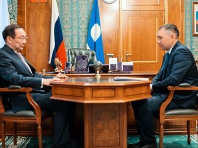 Глава Якутии встретился с вновь избранным президентом комитета «Дети Азии»