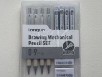 Набор 11 предметов Languo, (карандаши мех.0,9 мм, грифели, ластики)