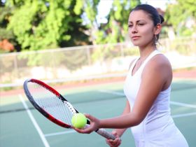 Урок тенниса