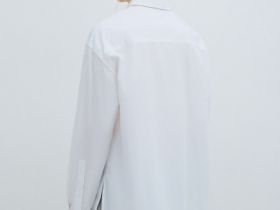 Рубашка из хлопка, Белый