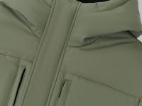 Утепленная куртка с капюшоном