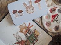 Набор акварели "Handy" Лесные истории, 18 кювет 2 мл, в металлическом боксе