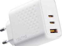 Сетевое зарядное устройство VOLTME Revo 67CCA, USB-A + 2 Type-C, 67Вт белый
