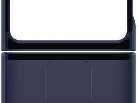 Чехол Samsung Silicone Case для Z Flip6/Flip7 FE Синий