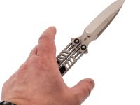 Нож-бабочка Reptilian Стикс-02Z, сталь D2, рукоять алюминий