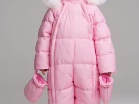 Комбинезон детский текстильный с полиуретановым покрытием для девочек