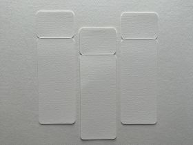 Набор акварельных открыток Potentate 6х18,5 см 20 л 300 г, 100% хлопок