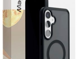 Клип-кейс VLP Moon Case MagSafe для Samsung Galaxy S24 FE чёрный