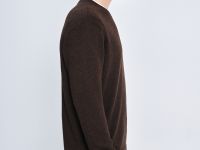 Джемпер прямого силуэта с округлой горловиной