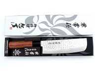 Нож кухонный для овощей Накири Kanetsune, сталь DSR1K6, рукоять pakka wood