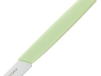 Нож кухонный cтоловый Okroshka Salad 11 см, сталь 5cr15mov, рукоять пластик, зеленый