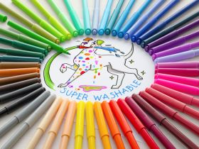 Набор фломастеров Faber-Castell "Замок" 12 цв., смываемые, картон, европодвес