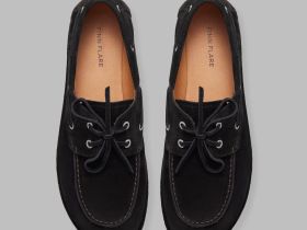 Лоферы из натуральной замши