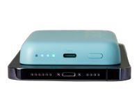 Внешний аккумулятор Benks MP10 Mini MagSafe 6000mAh Type-C (голубой)