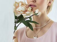 Платье А-силуэта из лиоцелла, Розовый