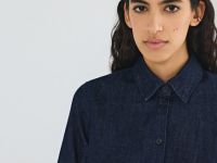 Джинсовая рубашка, Синий