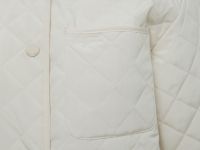 Утепленная куртка с вельветовым воротником