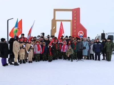 Чукотка передала Якутии Арктическую эстафету Победы