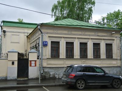 Городская усадьба С.К.Васильева, кон. XVIII в. (?)-нач. ХХ в. Главный дом, кон. XVIII в. (?)-нач. ХIХ в., 1860-е гг., кон. XIX в.-нач. ХХ в.