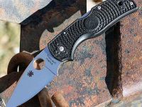 Складной нож Spyderco Native 5 Lightweight, сталь CPM-S30V, рукоять FRN, черный