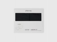 Классические трусы-брифы, 2 шт., Черный