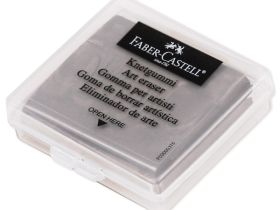Ластик-клячка Faber-castell цветной в пластиковой упаковке