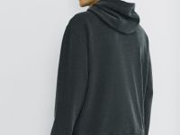 Утеплённое худи, Серый