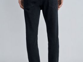 Узкие джинсы, Черный