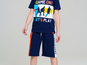 Шорты трикотажные для мальчиков, 2 шт в комплекте