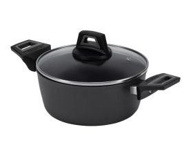 Кастрюля с крышкой Polaris Graphit-20C