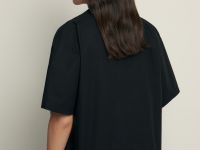 Блузка из хлопка с коротким рукавом