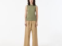 Женская футболка Lacoste приталенного кроя