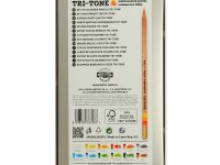 Набор карандашей многоцветных Koh-I-Noor "TRI-TONE 3442" 12 шт, металл.коробка