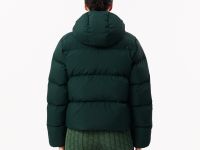 Женская короткая куртка Lacoste с капюшоном