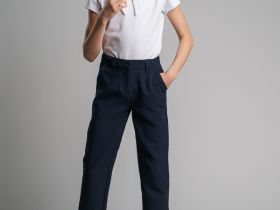 Блузка трикотажная с бантом