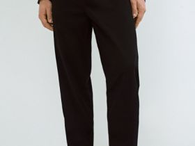 Брюки с эластичным поясом, Черный