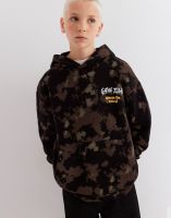 Худи оверсайз с абстрактным принтом Глория Джинс
