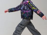 Куртка текстильная с полиуретановым покрытием для девочек