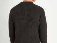 Джемпер с рукавом реглан и округлой горловиной