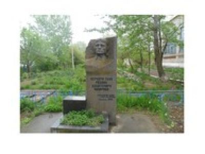 Могила летчика Чипирова, погибшего в бою в 1942 году