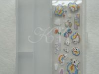 Пенал Languo 20,5х8,3х3,6 см, прозрачный пластик