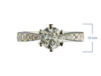 Кольцо из желтого золота э0312кц11161100_white