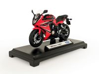 12853PW Игрушечный мотоцикл Welly Honda CBR 650F